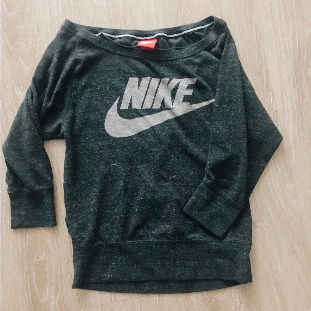 Nike Top with boatneck